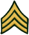 SGT E-5 Patch
