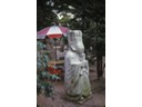 Praying statue