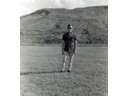 Howard hiking in the mountains around Clark Air Base
