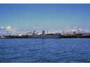 Naval vessel in Manila Bay