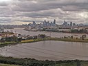 Melbourne from Westgate Bridge