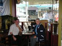 Cube Cafe in Devonport (Howard and Pat)