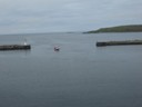 Breakwater at port entrance