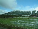 Snow makes mountains extra pretty