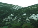 Farm places on the hill side