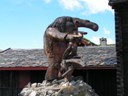 Troll wood carving