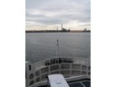 Helsingborg, Sweden in the distance