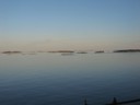 Scenery as we leave Sweden
