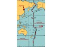 We lose a day as we cross the International Dateline