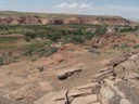 Hopi Village and Corn Fields, Second Mesa