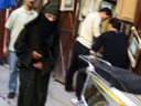 Woman in Burka Veil