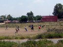 Kids Football (Soccer) Game in Field