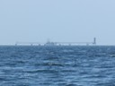 Liquefied natural gas facility off coast, Paracas