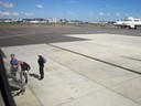 Last passengers boarding