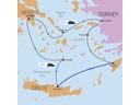 Rhodes to Crete