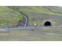 8 mile long Almannaskardsgong Tunnel